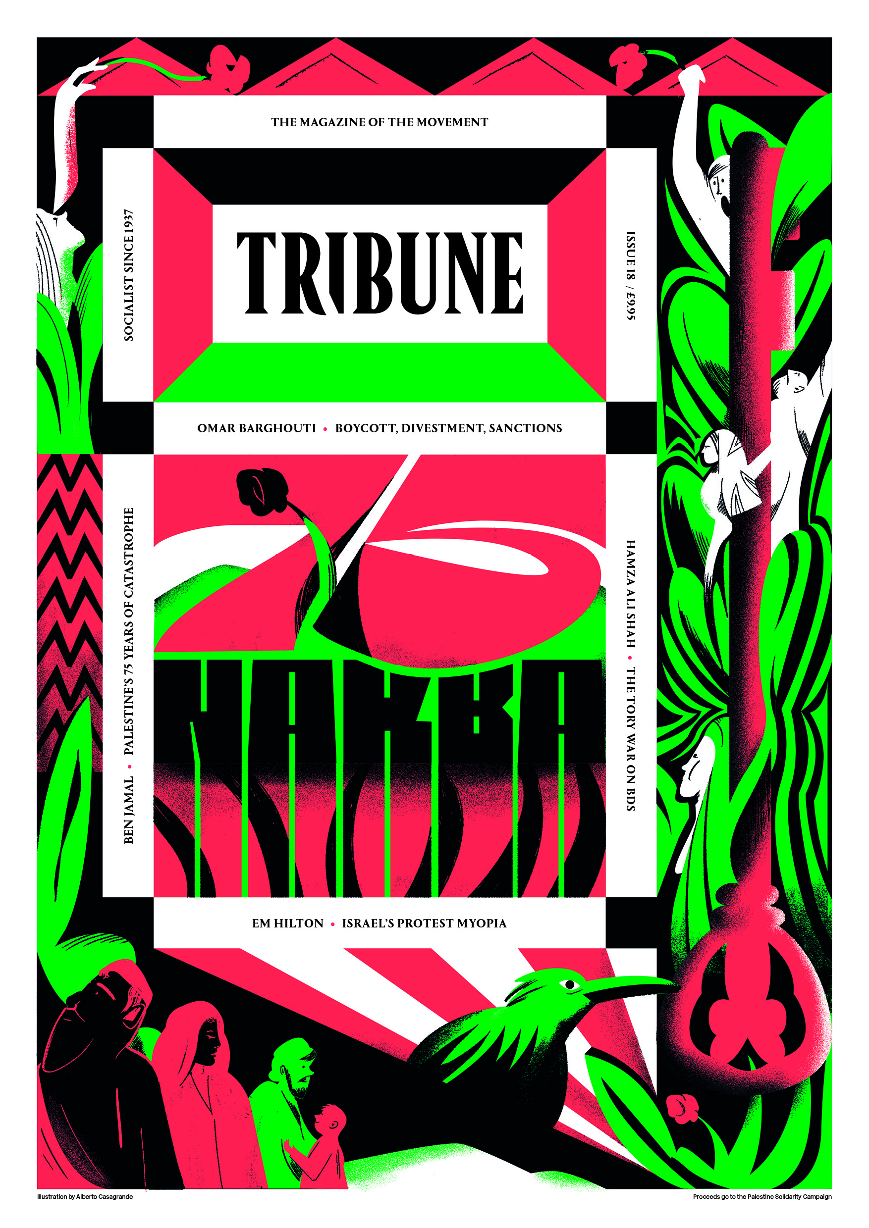 Nakba 75 Solidarity Poster